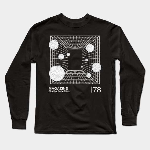 Shot By Both Sides / Minimalist Graphic Fan Artwork Design Long Sleeve T-Shirt by saudade